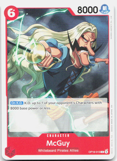 McGuy C The Time of Battle OP16-013 NM