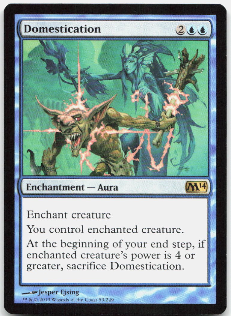 Domestication 53 Rare Magic 2014 (M14) Magic: The Gathering Near Mint