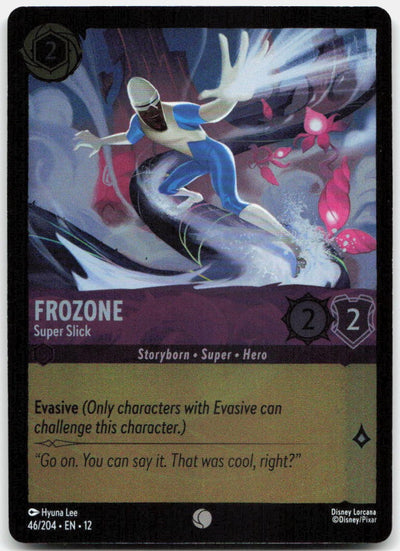 Frozone - Super Slick Cold Foil Common Wilds Unknown 46/204 NM
