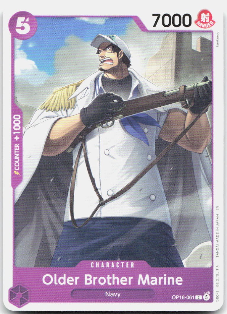 Older Brother Marine C The Time of Battle OP16-061 NM
