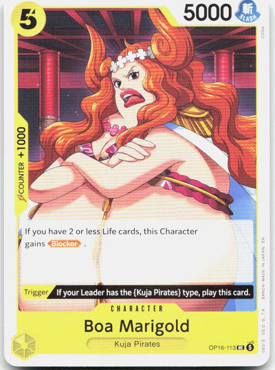Boa Marigold UC The Time of Battle OP16-113 NM