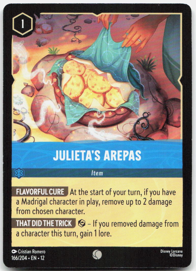Julieta's Arepas Common Wilds Unknown 166/204 NM