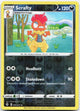 Scrafty Reverse Holo Uncommon SWSH07: Evolving Skies 099/203 LP