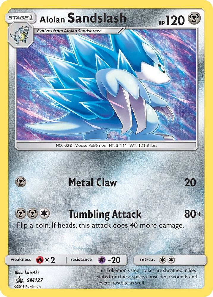 Alolan Sandslash #SM127 - SM Promos