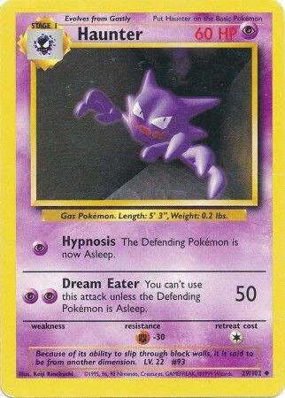 Haunter #029/102 - Base Set