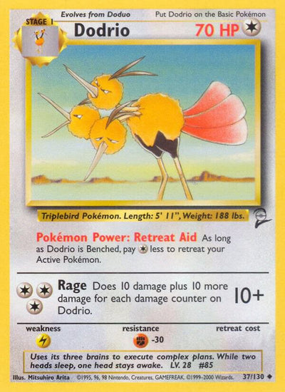 Dodrio #037/130 - Base Set 2