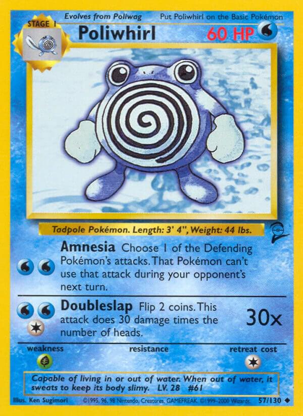 Poliwhirl #057/130 - Base Set 2