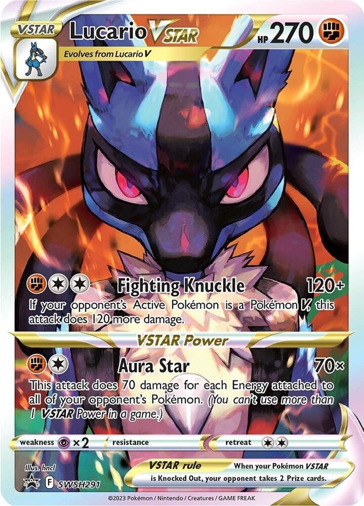 Lucario VSTAR #SWSH291 - SWSH: Sword & Shield Promo Cards