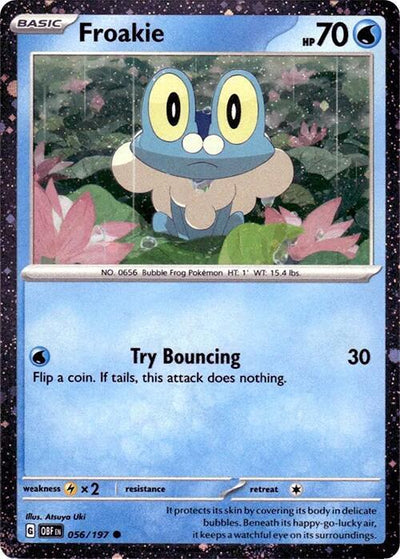 Froakie (Cosmos Holo) #056/197 - Miscellaneous Cards & Products - CGC 8.5