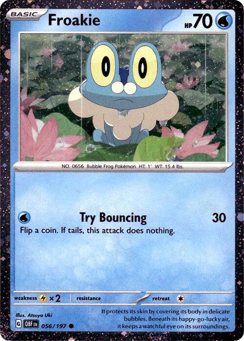 Froakie (Cosmos Holo) #056/197 - Miscellaneous Cards & Products - CGC 8.5