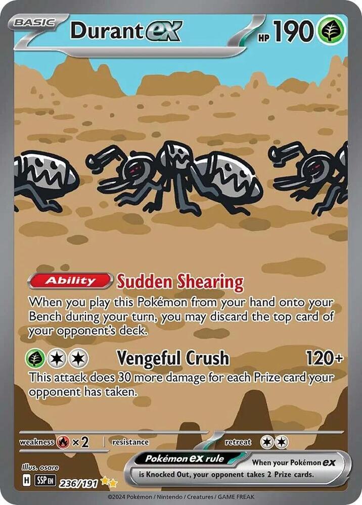 Durant ex #236/191 - SV08: Surging Sparks
