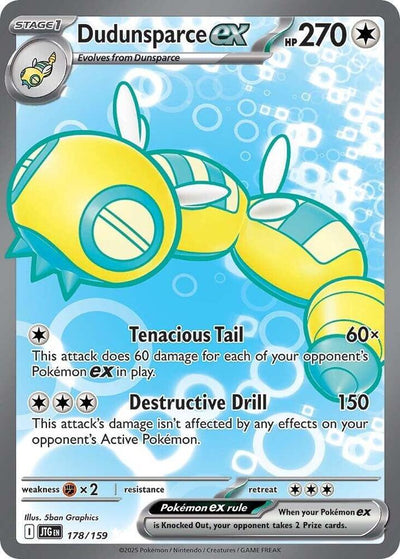 Dudunsparce ex #178/159 - SV09: Journey Together