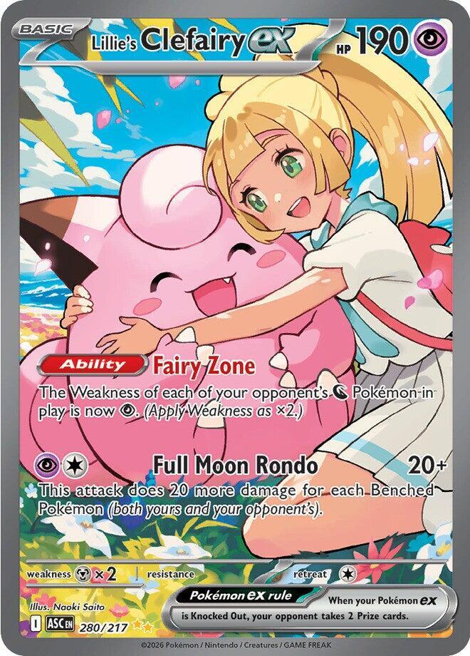Lillie's Clefairy ex #280/217 - ME: Ascended Heroes