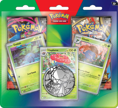 2-Pack Blister Pack [Oddish, Gloom, & Vileplume] - Miscellaneous Cards & Products