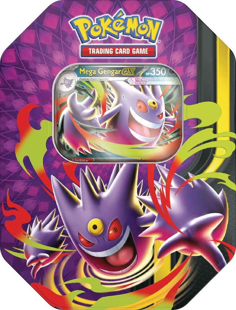 Mega Moonlit Tin [Mega Gengar ex] - Miscellaneous Cards & Products