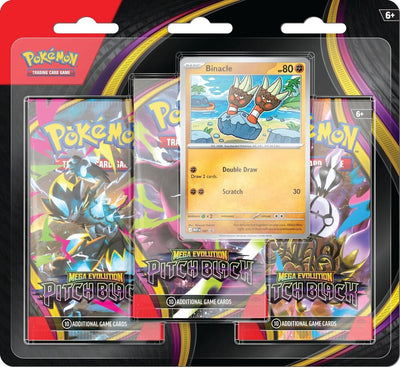 Pitch Black 3 Pack Blister [Binacle] - ME05: Pitch Black