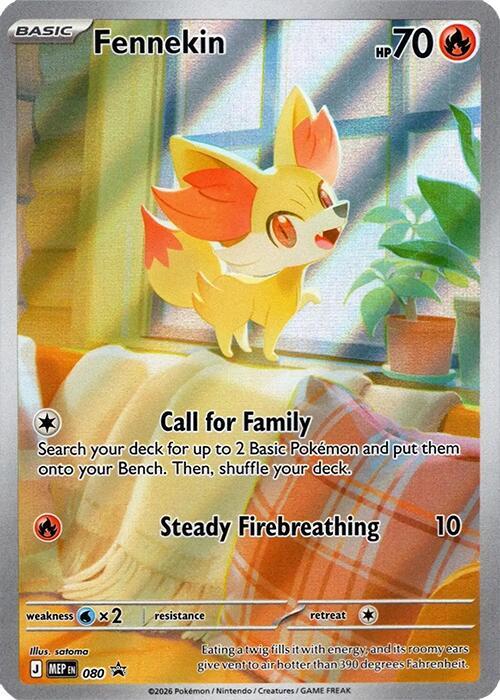 Fennekin #080 - ME: Mega Evolution Promo