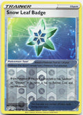 Snow Leaf Badge Reverse Holo Uncommon SWSH07: Evolving Skies 159/203 NM