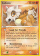 Cubone #51/109 - Team Rocket Returns - Lightly Played