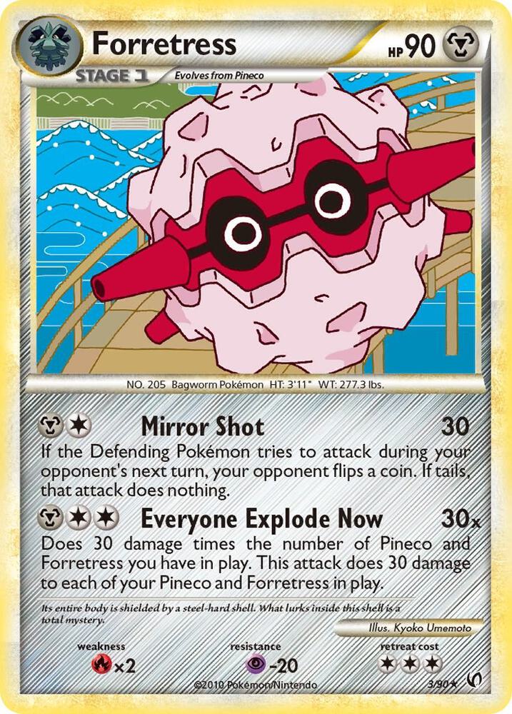 Forretress #3/90 - Undaunted