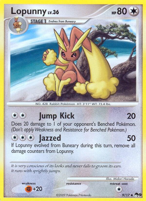 Lopunny #009/017 - POP Series 9