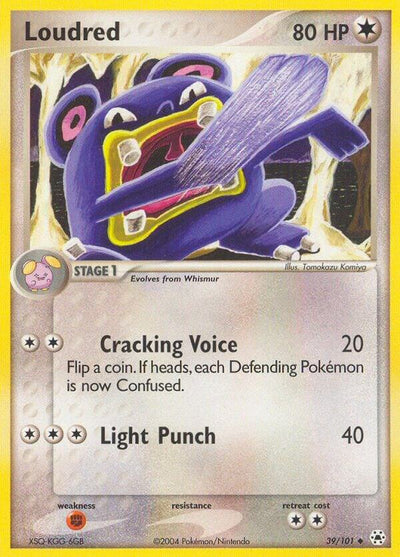 Loudred #39/101 - Hidden Legends