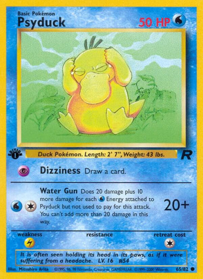 Psyduck #65/82 - Team Rocket