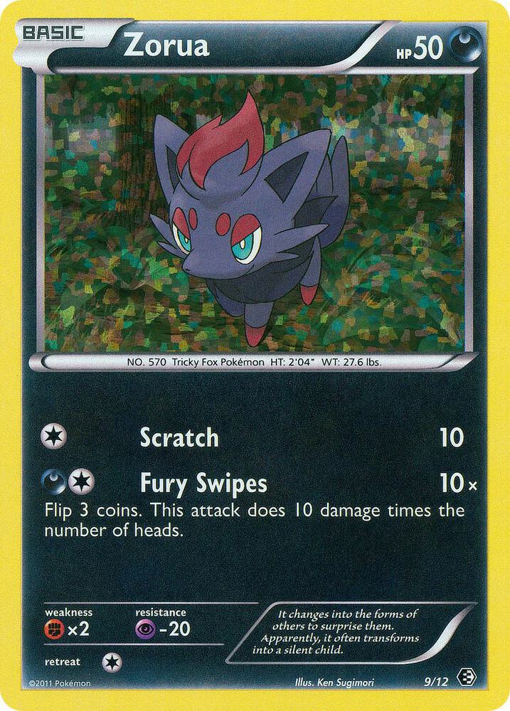 Zorua #009/012 - McDonald's Promos 2011