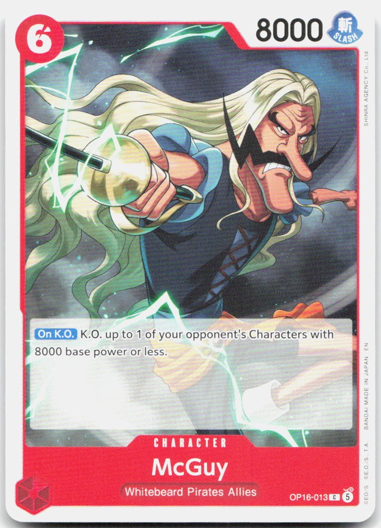 McGuy C The Time of Battle OP16-013 NM