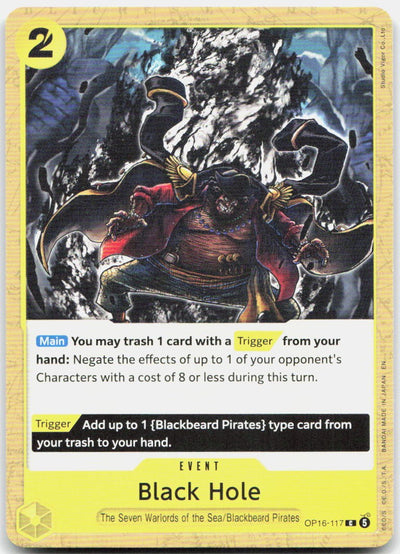 Black Hole C The Time of Battle OP16-117 NM