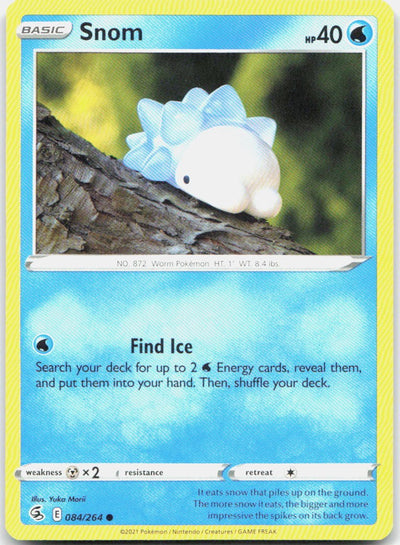 Snom 084/264 Common Fusion Strike Pokemon Near Mint