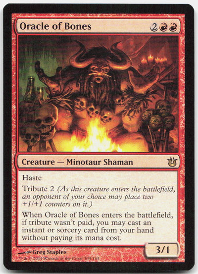 Oracle of Bones R Born of the Gods 103 NM