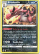 Krookodile 113/195 Holo Rare Silver Tempest Pokemon Reverse Holo Near Mint