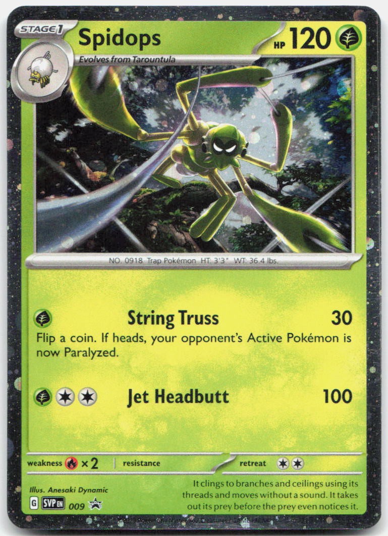 Spidops Holo Promo SV: Scarlet & Violet Promo Cards 009 NM