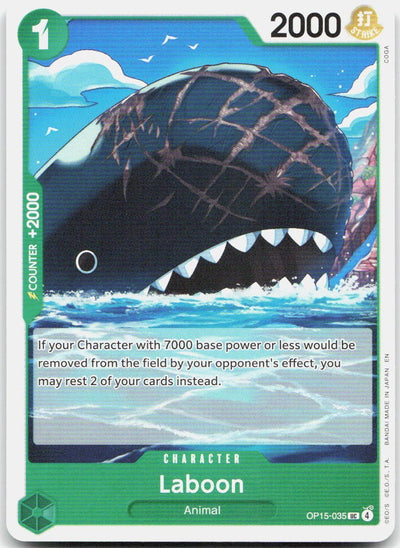 Laboon UC Adventure on Kami's Island OP15-035 NM