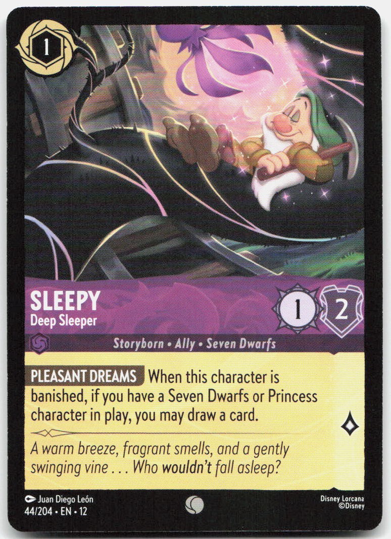 Sleepy - Deep Sleeper (Foil) Cold Foil Common Wilds Unknown 44/204 NM