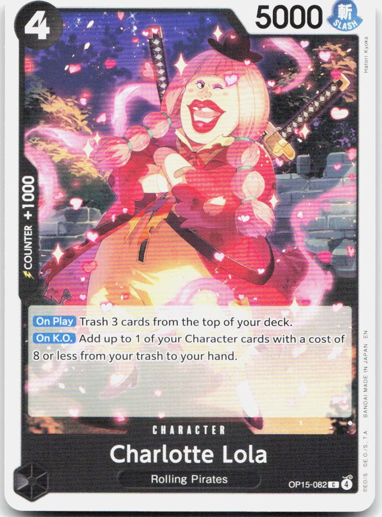 Charlotte Lola C Adventure on Kami's Island OP15-082 NM
