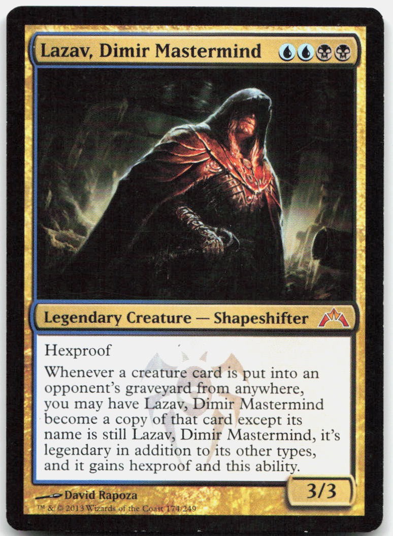 Lazav, Dimir Mastermind 174 Mythic Gatecrash Magic: The Gathering Near Mint