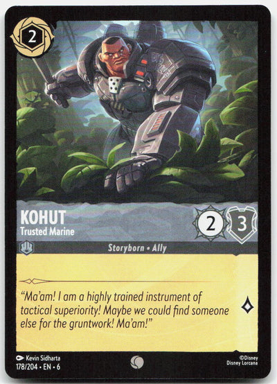 Kohut - Trusted Marine Common Azurite Sea 178/204 NM