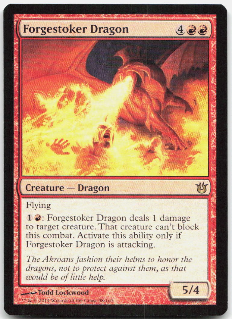 Forgestoker Dragon R Born of the Gods 98 NM