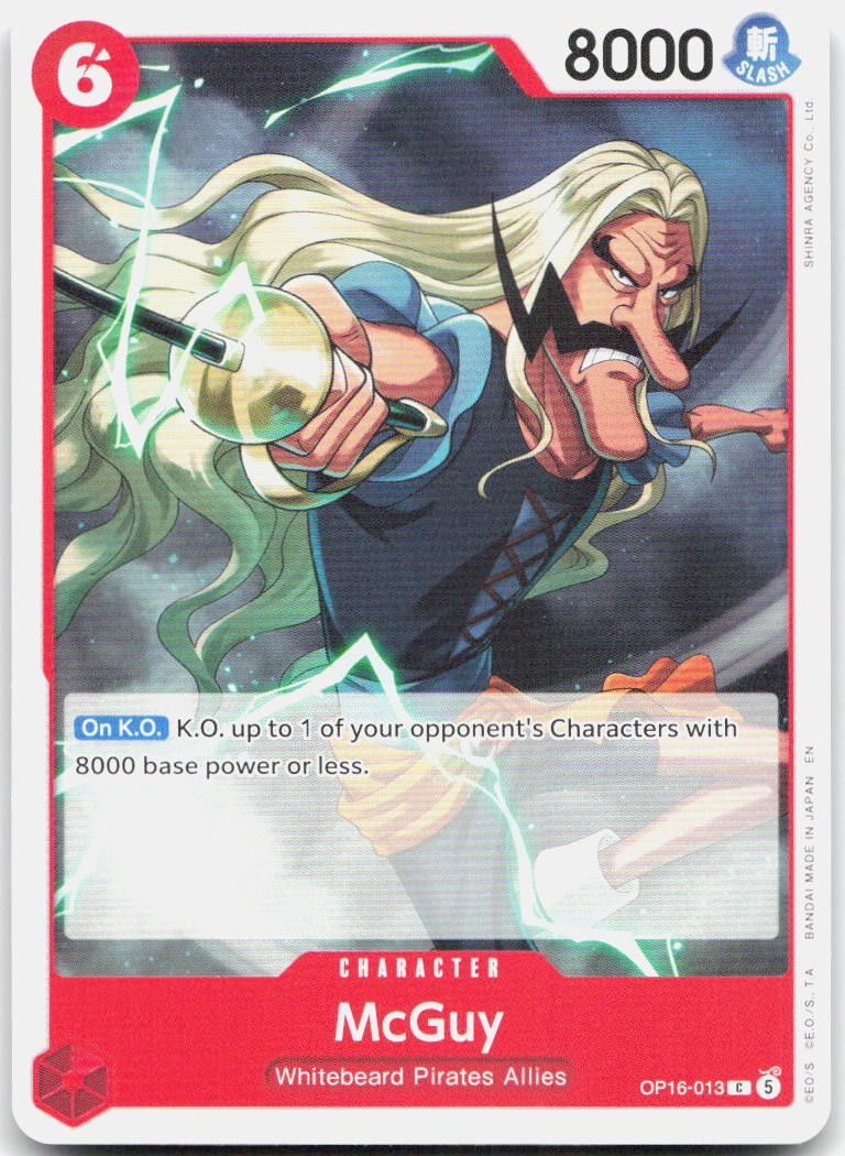 McGuy C The Time of Battle OP16-013 NM
