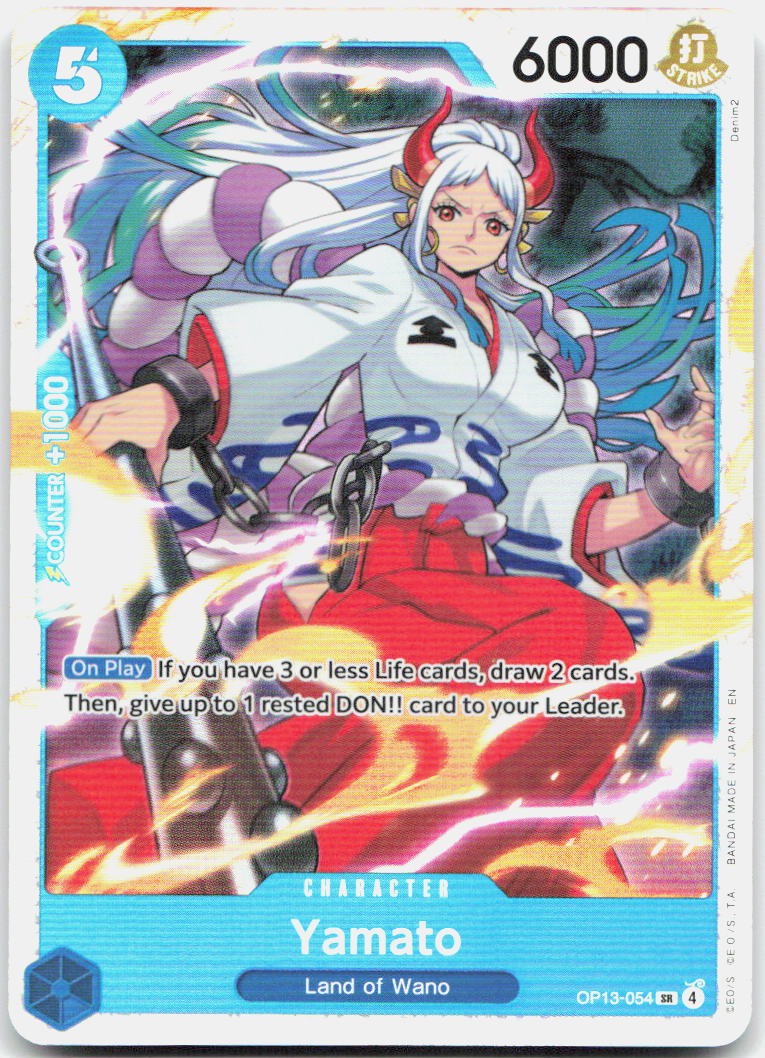 Yamato Foil SR Carrying On His Will OP13-054 NM