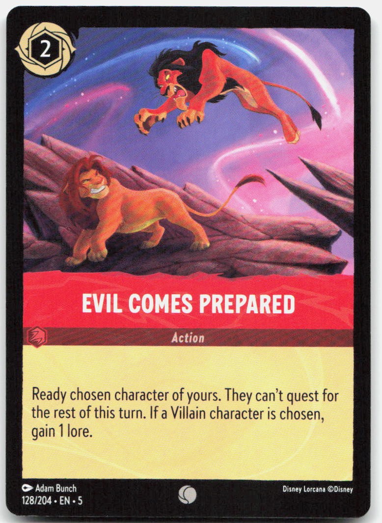 Be Prepared Rare The First Chapter 128/204 NM