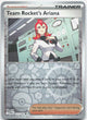Team Rocket's Ariana 171/182 Uncommon Destined Rivals Pokemon Reverse Holo NM