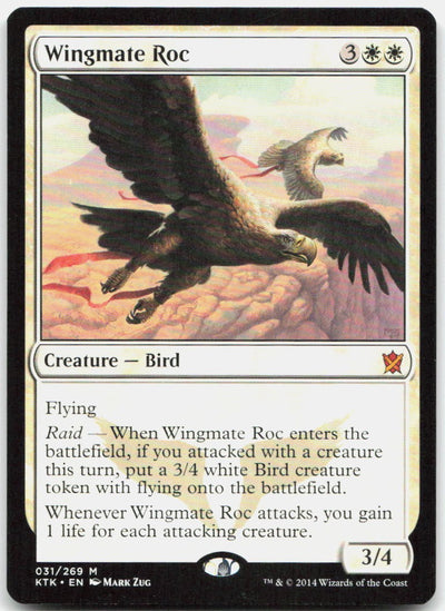 Wingmate Roc M Khans of Tarkir 31 NM