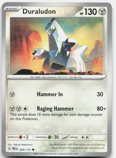 Duraludon (Poke Ball Pattern) Holo Common SV: Prismatic Evolutions 069/131 NM