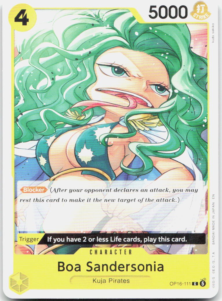 Boa Sandersonia C The Time of Battle OP16-111 NM