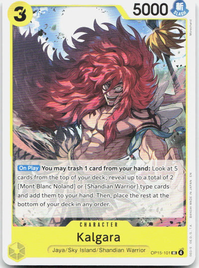 Kalgara UC Adventure on Kami's Island OP15-101 NM