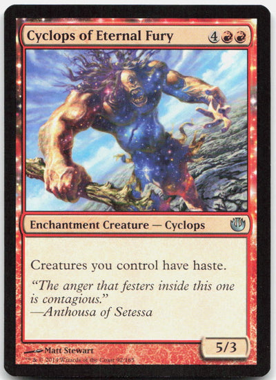 Cyclops of Eternal Fury U Journey Into Nyx 92 NM