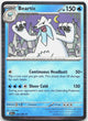 Beartic 026/086 Holo Rare Black Bolt Pokemon Near Mint